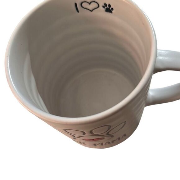 *NEW* Fur Mama Coffee Mug Ceramic w/ Mom Paw - Picture 5 of 6